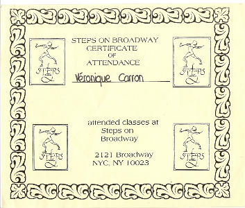 stage de Broadway