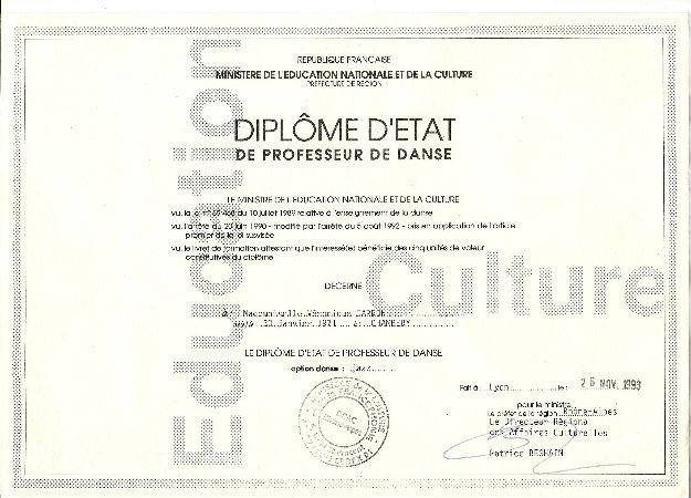 Diplôme d`état